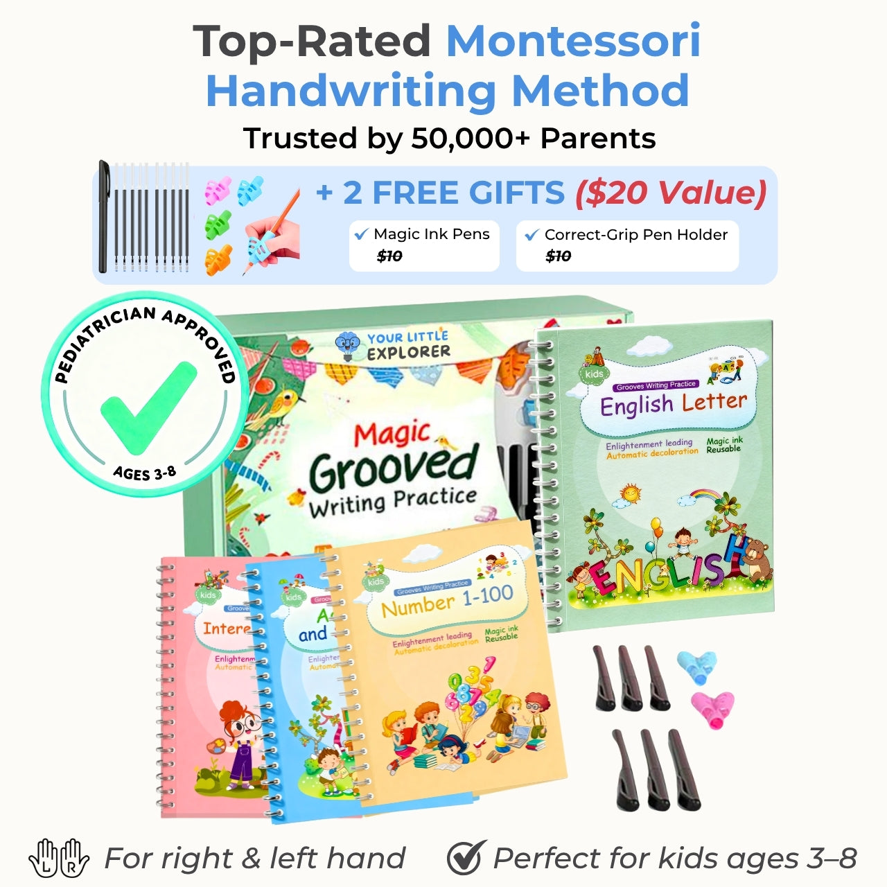 MotorMagic™ Workbooks: Full Set | Watch Them Beg for More Practice