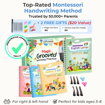 MotorMagic™ Workbooks: Full Set | Watch Them Beg for More Practice